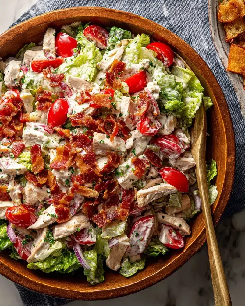 BLT Chicken Salad 3 Cooking process image