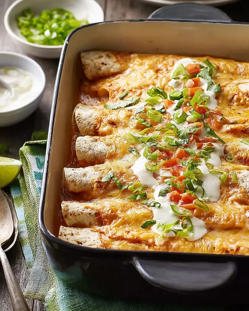 Seafood Enchiladas