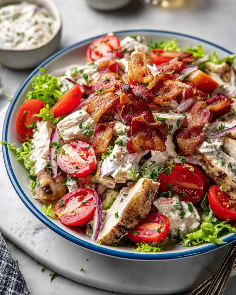 BLT Chicken Salad 2 Recipe preparation image
